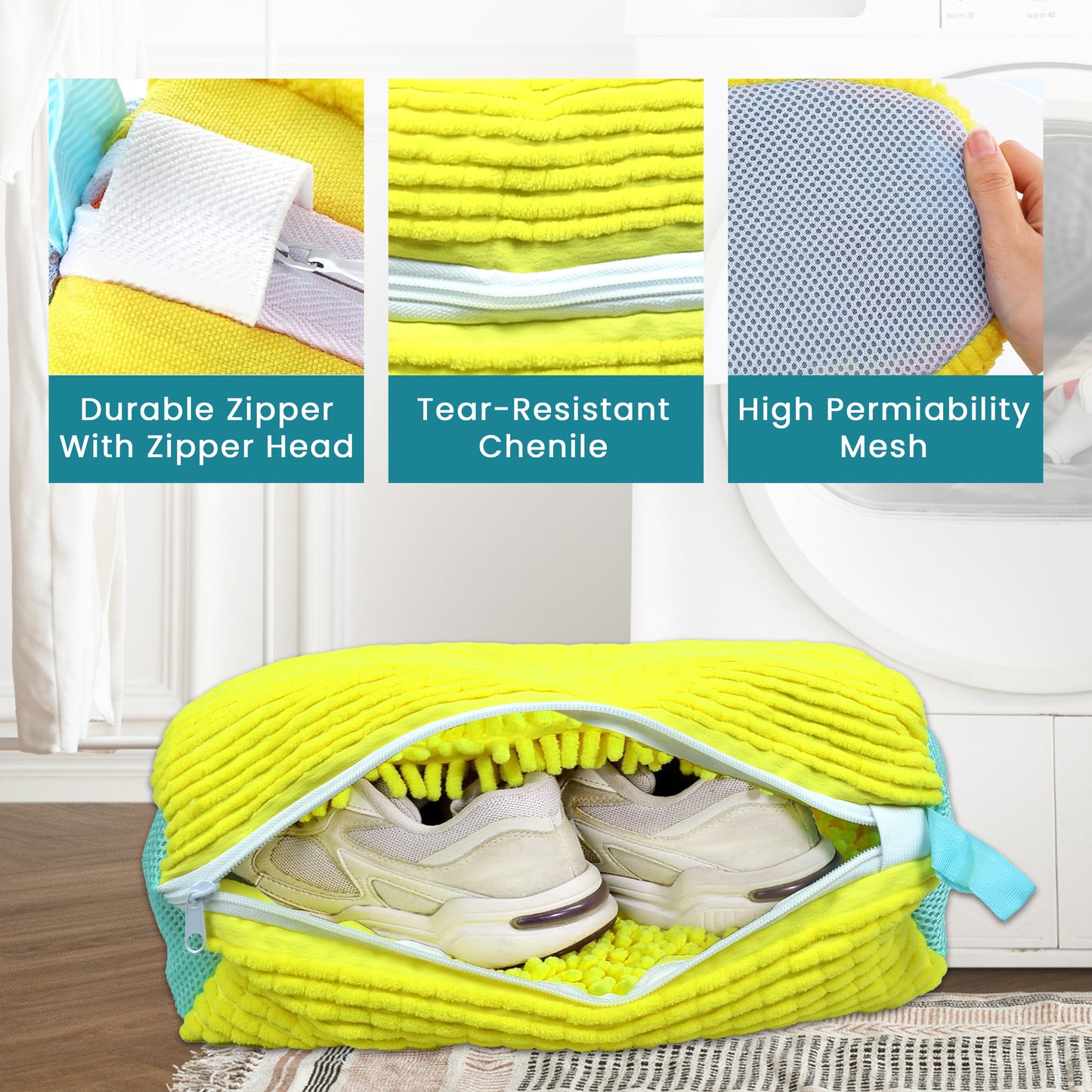 ELYNO SHOE WASHING BAG